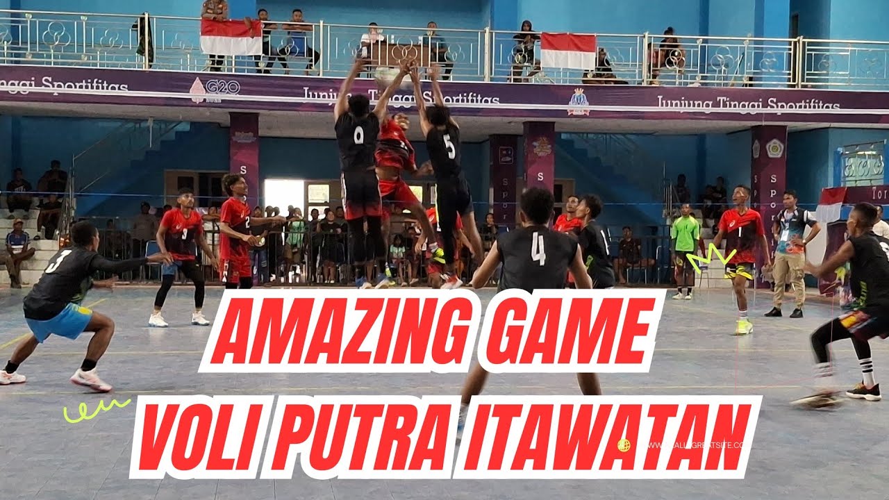 EPIC GAME : ITAWATAN Tampil Memukau saat Lawan KLC 1 | HUT RI -80 | Raja Ampat | Voli Putra.