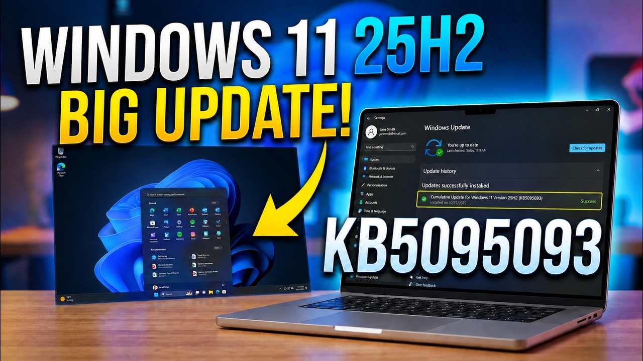 Biggest Windows 11 Update KB5095093 - New Point-in-Time Restore, New Features & Improvements!