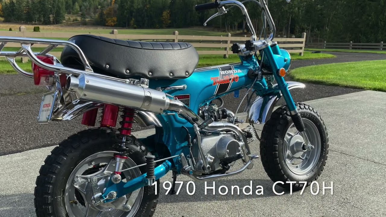 1970 Honda CT70H Trail 70 4-Speed