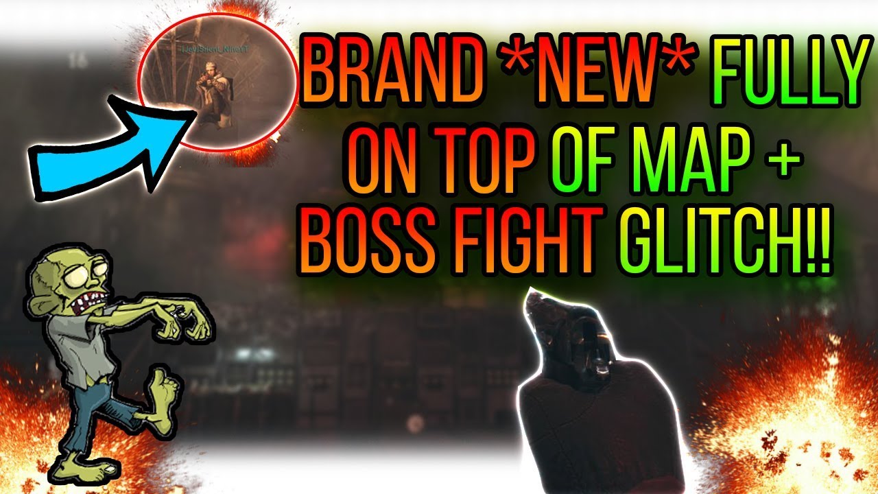 BRAND *NEW* INSANE BOSS FIGHT GLITCH + FULLY ON TOP OF MAP GLITCH -  THE SHADOWED THRONE!!