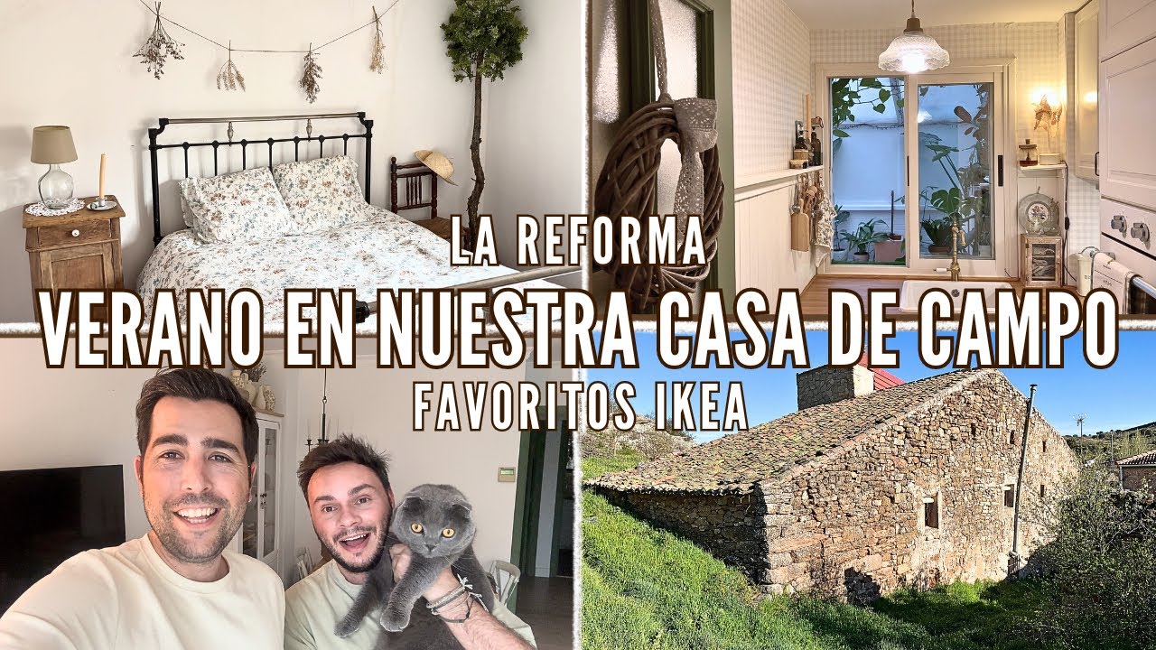 24 HORAS EN LA CASA DE CAMPO 🏡 TRANSFORMACIÓN DESVÁN 😍 Hablamos de la REFORMA 👷🏻‍♂️ Favoritos IKEA 🥰