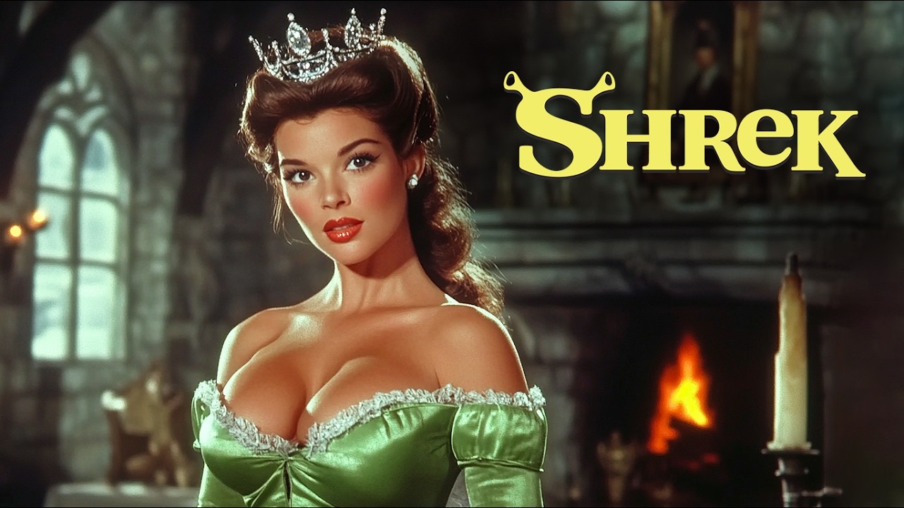 SHREK: A 1950s Love Story | Vintage AI Movie Trailer (Super Panavision 70)
