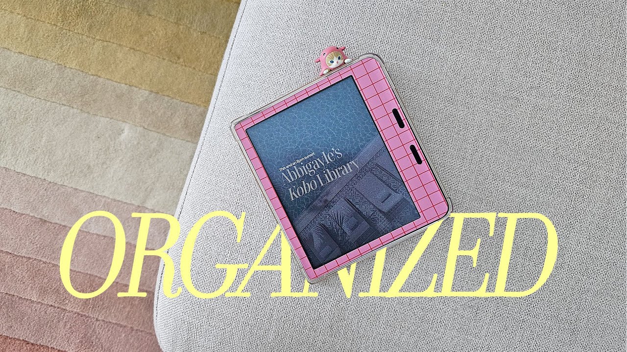 Best Way to Organize Your Kobo Books | Kobo libra Color | Aesthetic Kobo Girlie