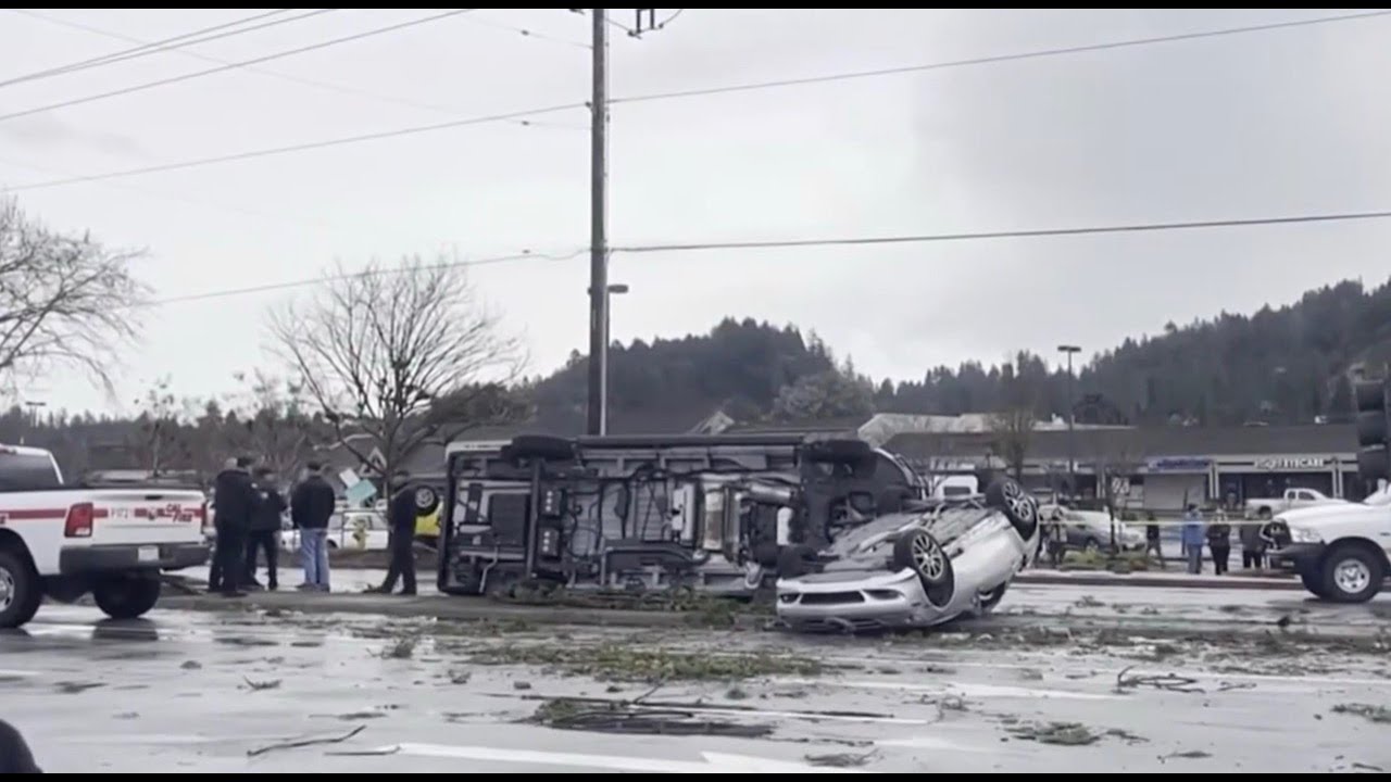 Tornado touches down in Santa Cruz County #tornado #california