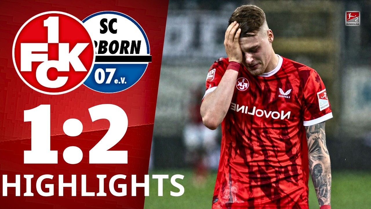 FC Kaiserslautern - SC Paderborn 07 | 1:2 | Highlights | 2. Bundesliga, 24. Spieltag 2025/26