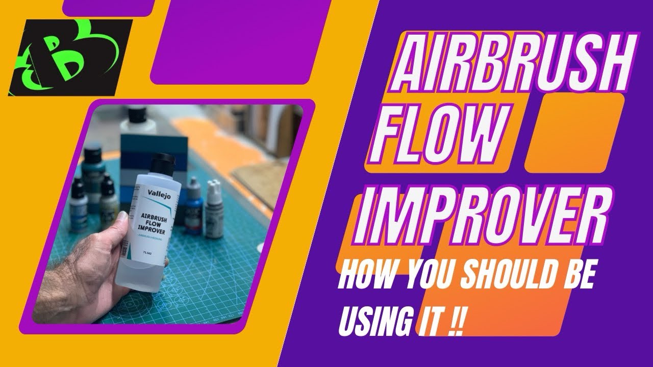 @vallejocolors Airbrush Flow Improver - How You Should Be Using It !