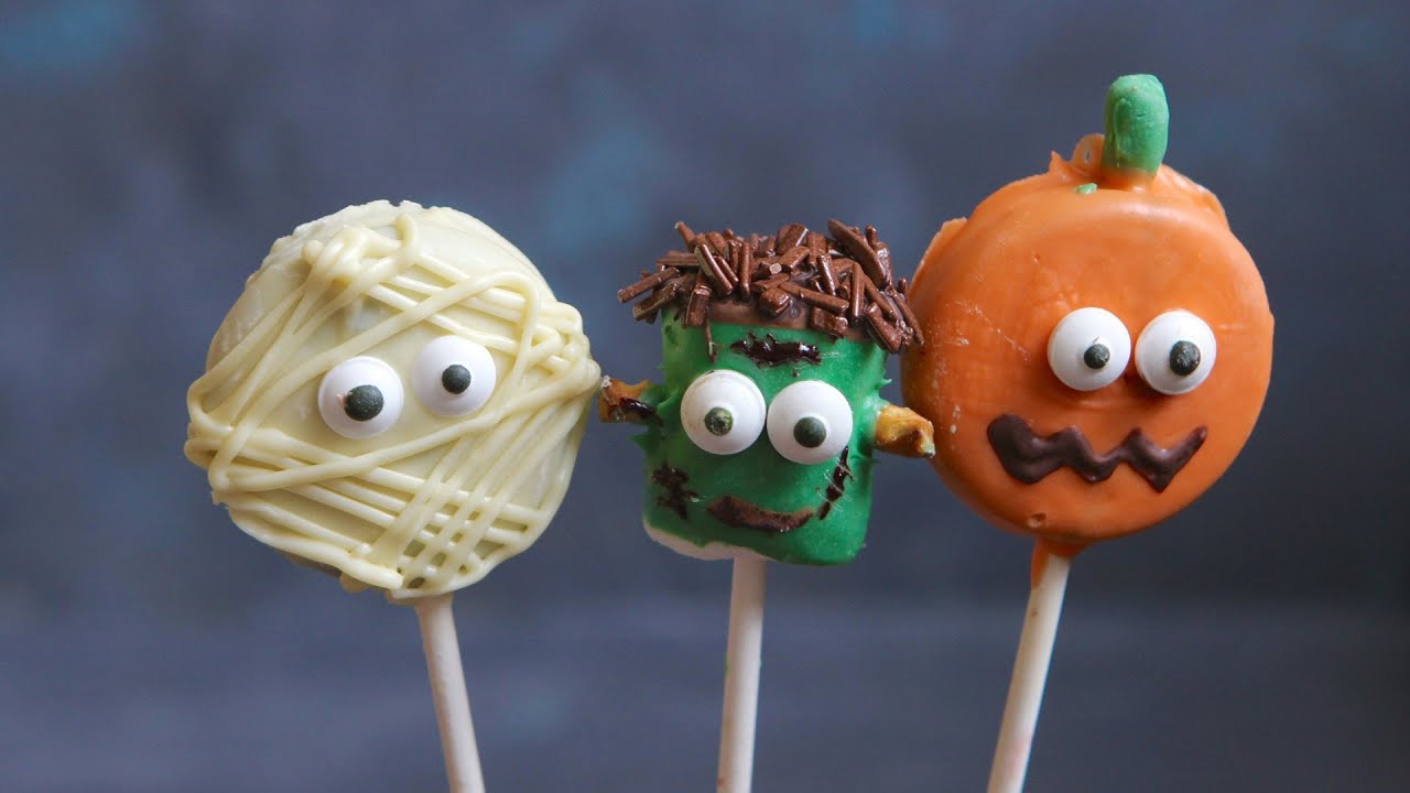 DIY Halloween Pops Recipe - Hot Chocolate Hits