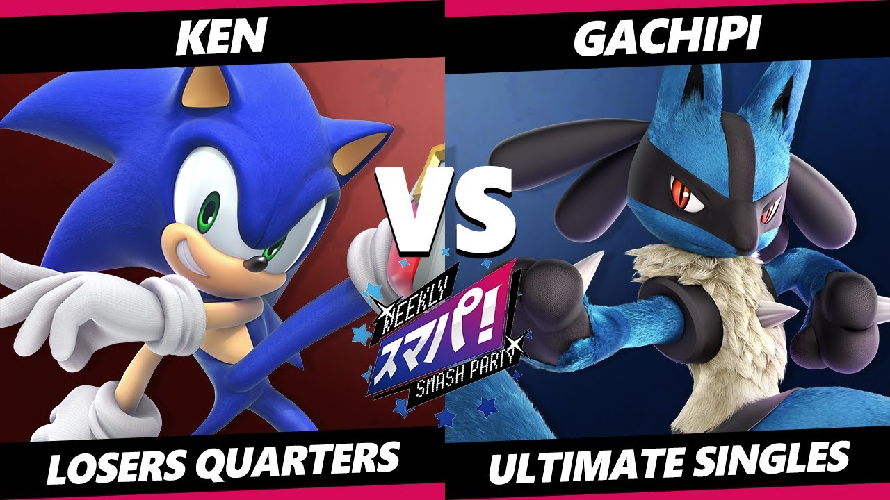 Sumapa 181 TOP 8 - Gachipi (Lucario) Vs. KEN (Sonic) Smash Ultimate - SSBU