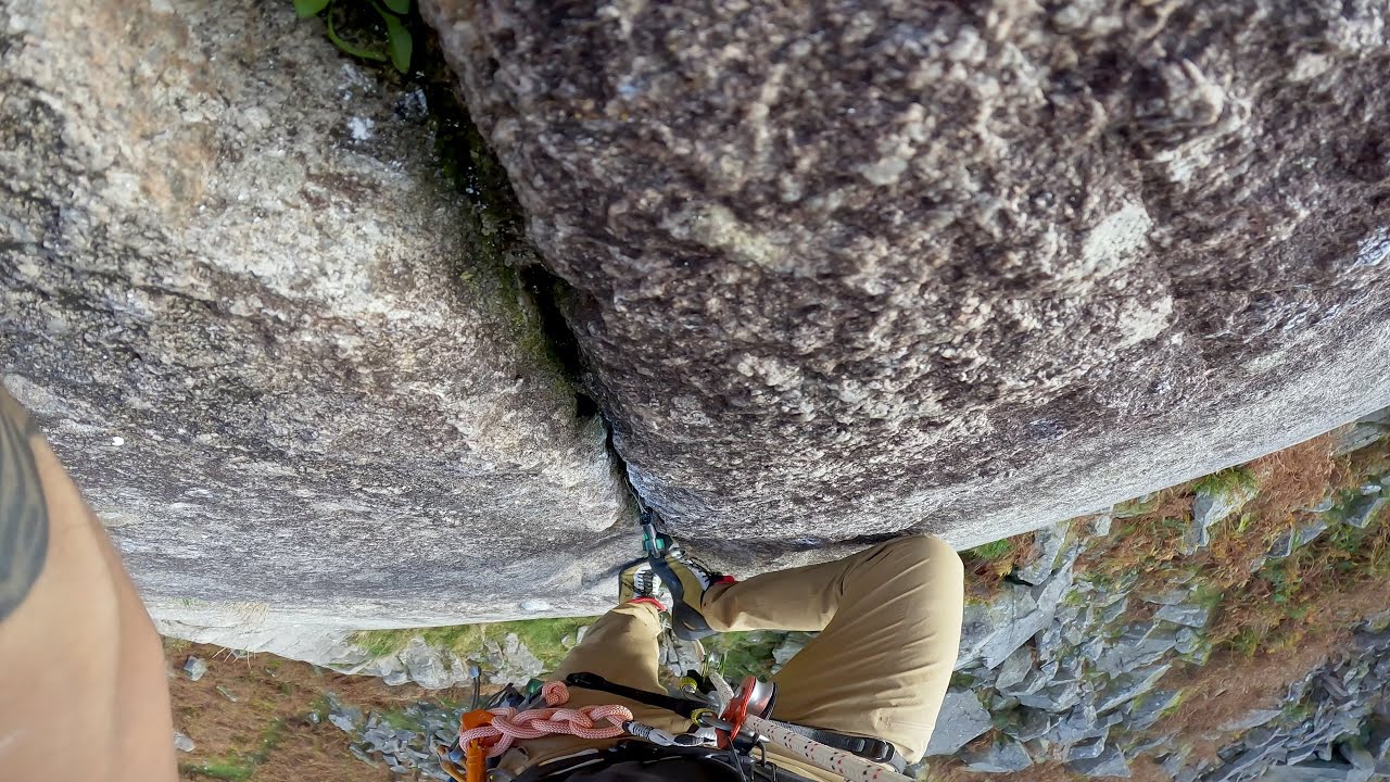 POV TRS Trad Climbing | Central Crack - VS ** | Eskdale | Lake District