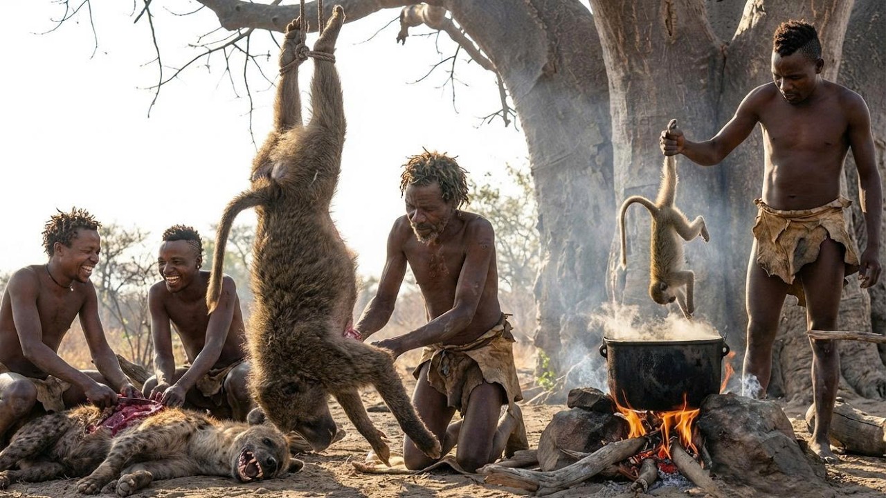 El Pueblo Hadza y Su Extraordinario Estilo De Vida Primitivo En Medio Del Duro Paisaje Africano