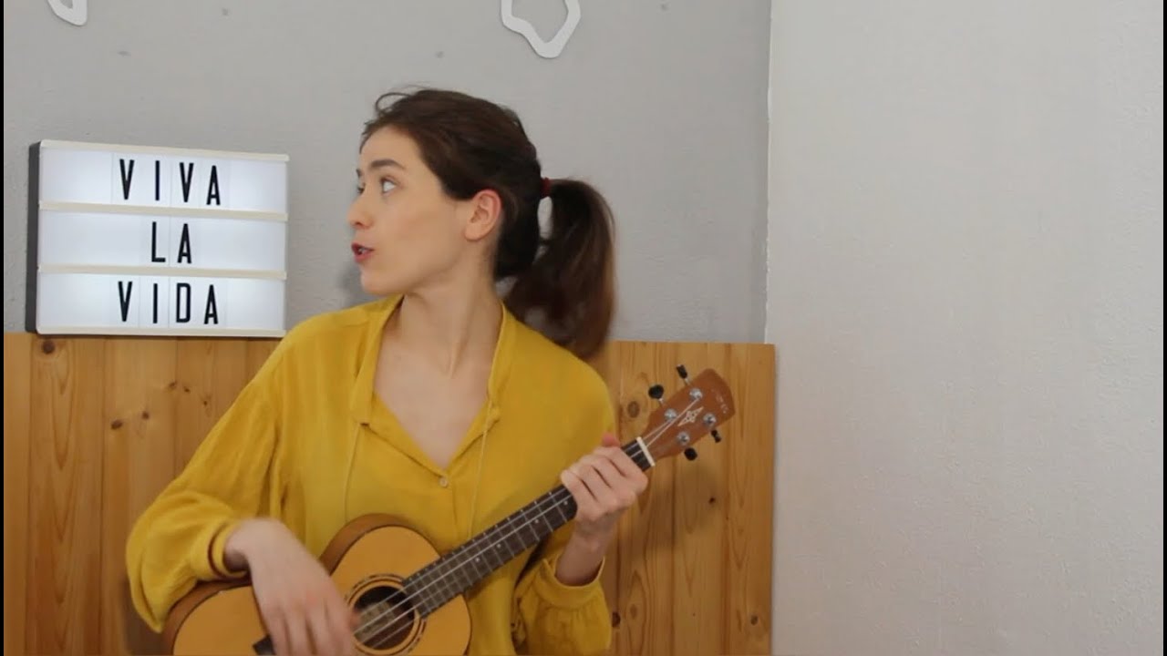 Viva la Vida 🎵 Tutorial Ukelele Fácil 🎵 Como tocar Viva la Vida, de Coldplay