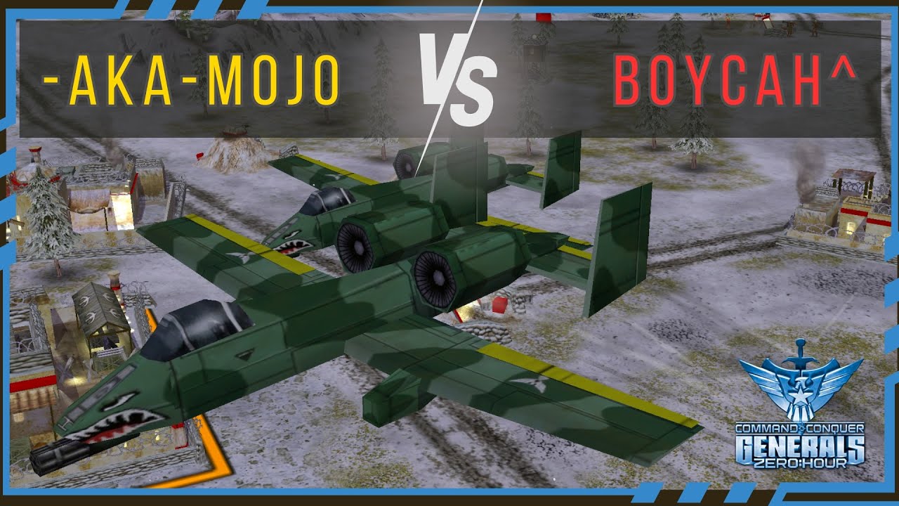 -aka-mojo vs BoYcaH^ - Pro Online Matches [C&C Generals Zero Hour]