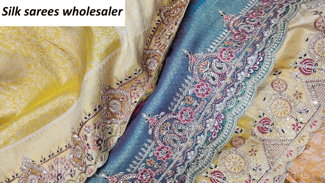 Banarasi silk saree wholesaler in surat