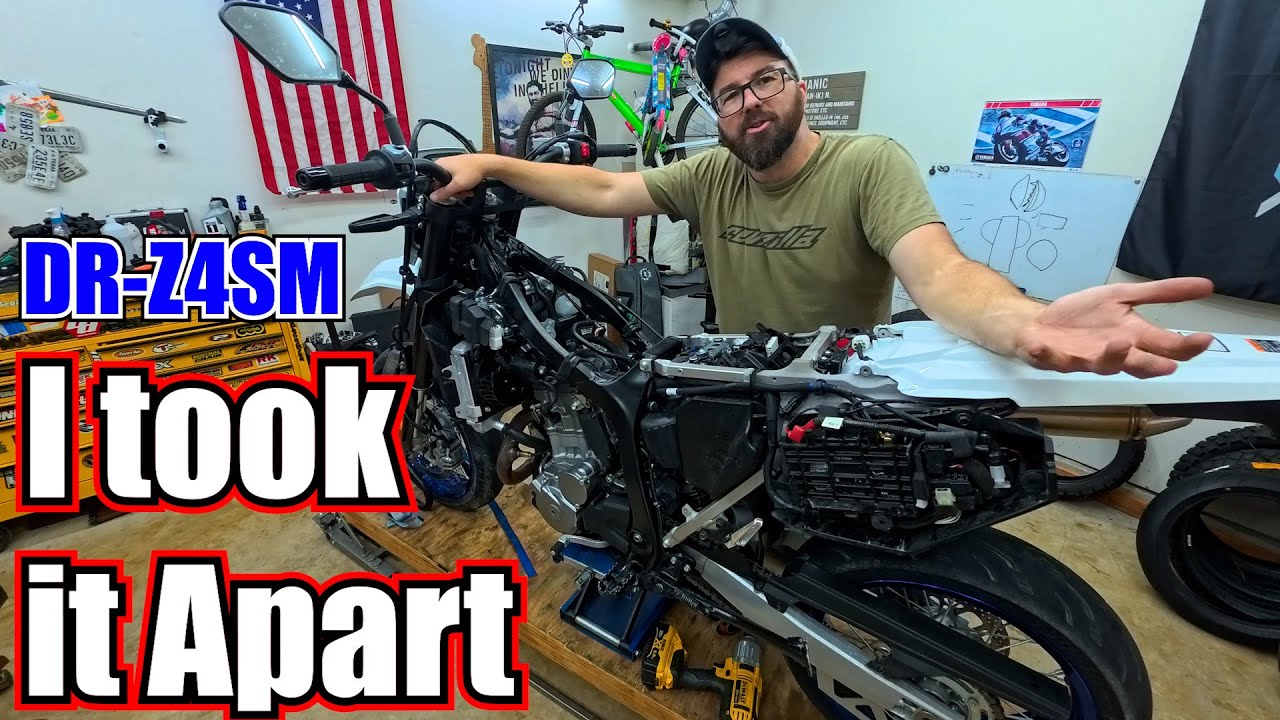 2025 Suzuki DR Z4SM - I took it Apart to See if its any Good