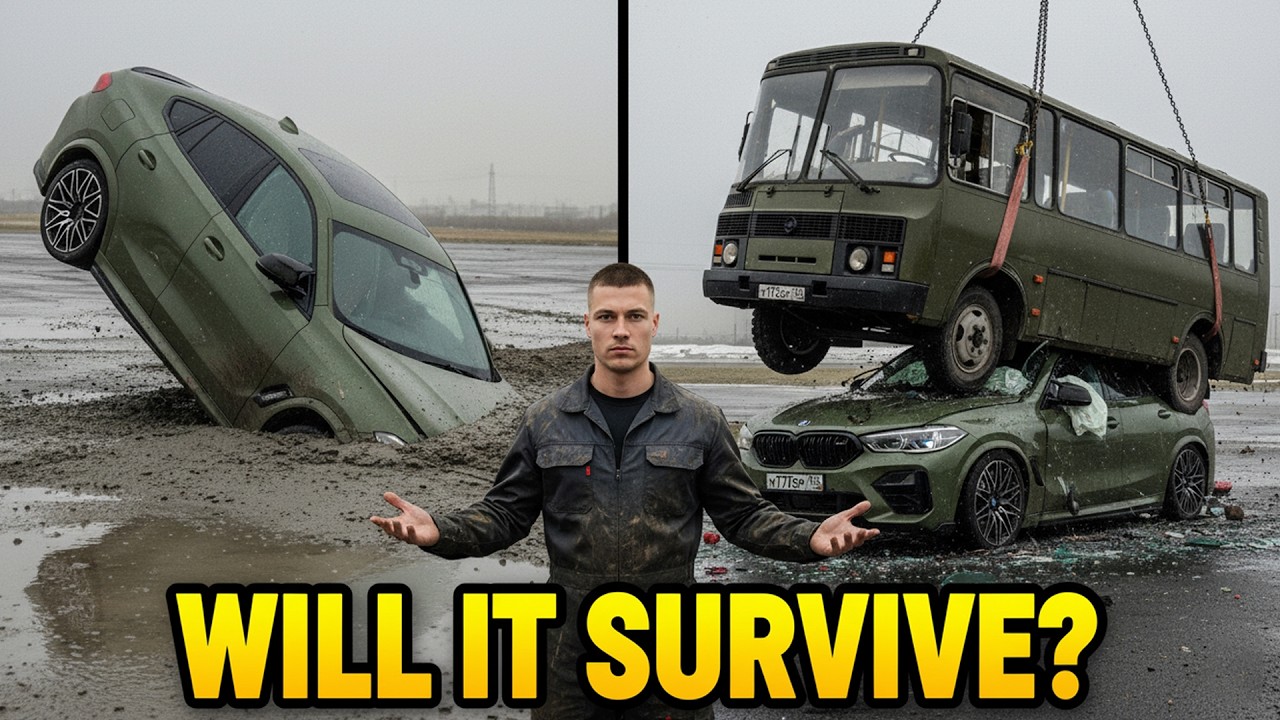Is the BMW X6 M Indestructible? Concrete Burial Test