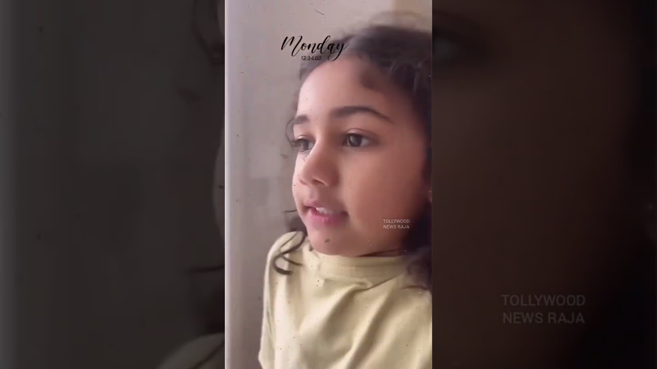 Allu Arjun And His Daughter Allu Arha Cute Video😍| Allu Arjun  Daughter Allu Arha #ytshorts #shorts