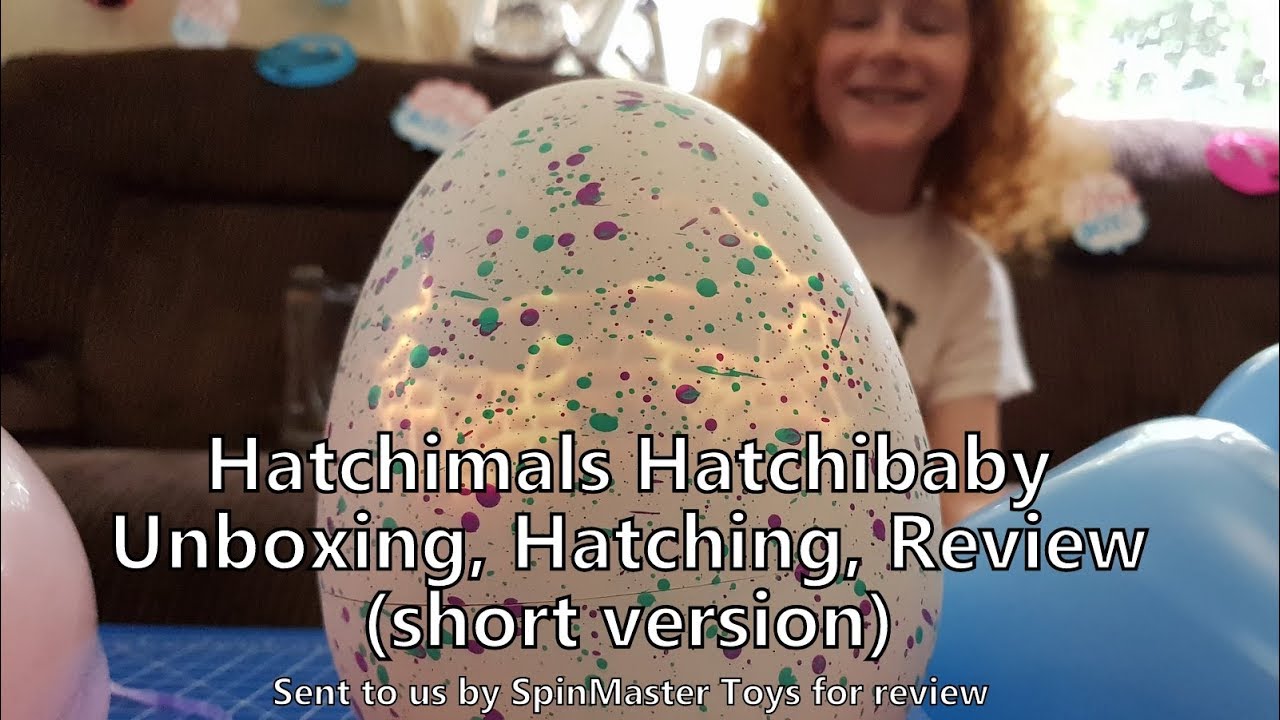 Hatchimals Hatchibabies Short Version Review Age 5+ Sent to us by SpinMaster