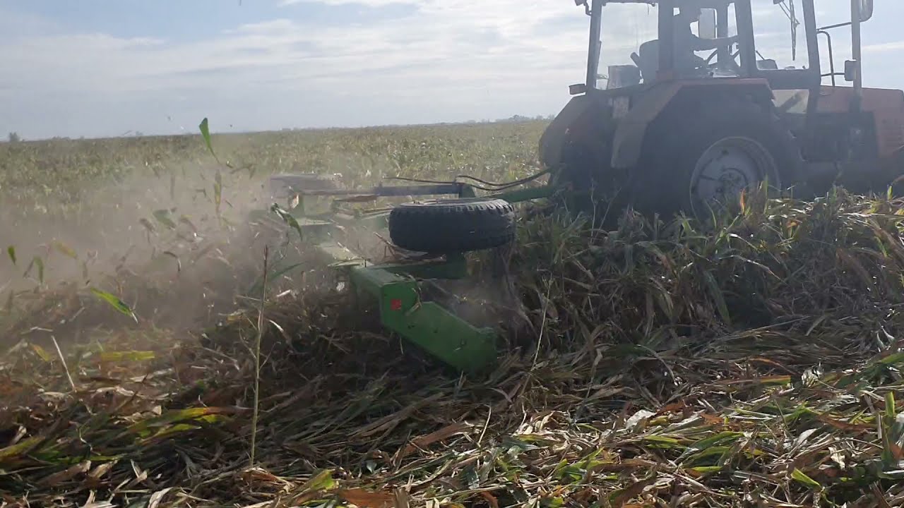 Shredder L60/470W 6m aprító henger cirok tarlón.