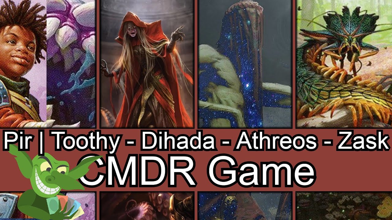 That was a close one! Pir & Toothy vs Dihada vs Athreos vs Zask EDH / CMDR game play