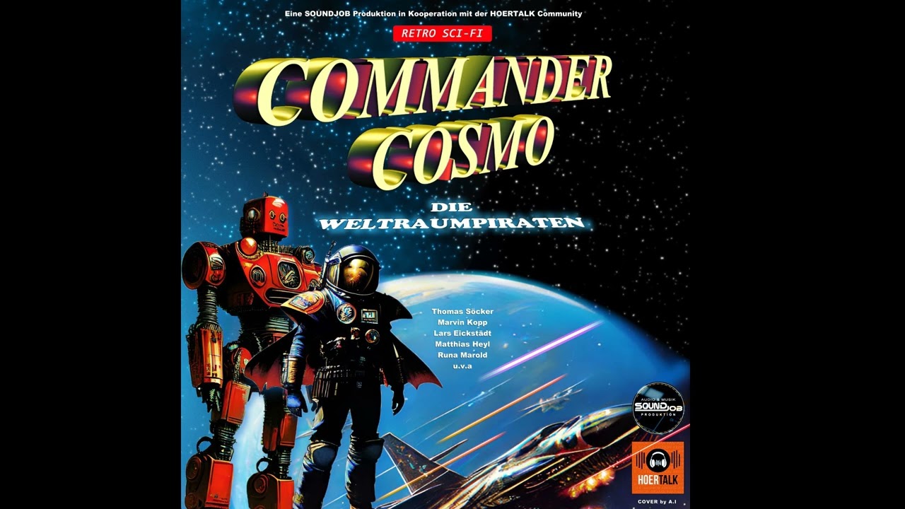 Commander Cosmo - Die Weltraumpiraten / Retro Science Fiction Hörspiel