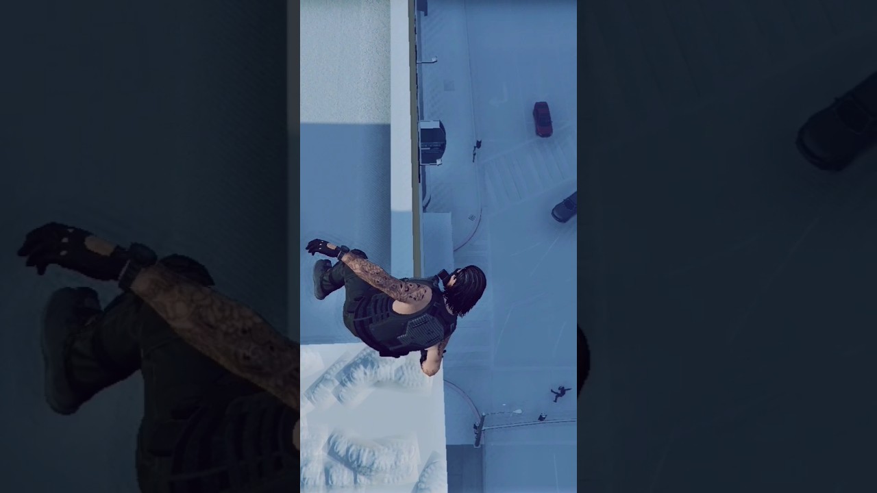 Супергеройкое приземление в стиле Marvel | 