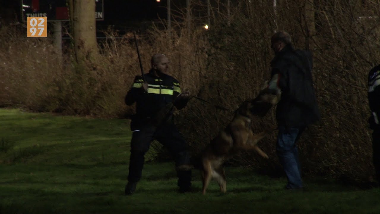 Politie vangt 'boeven' met hond en heli - 0297.nl