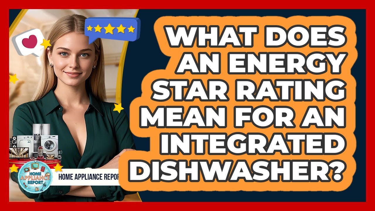 What Does An Energy Star Rating Mean For An Integrated Dishwasher? - Home Appliance Report