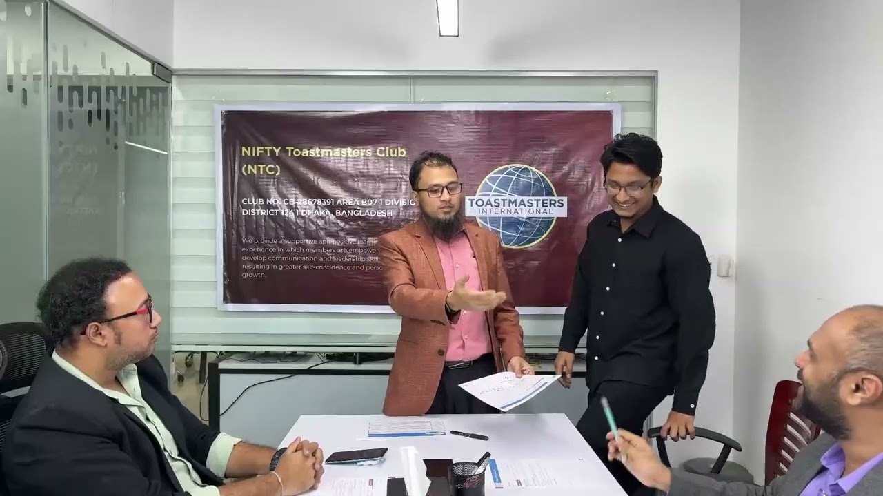 Toastmaster Meeting #26