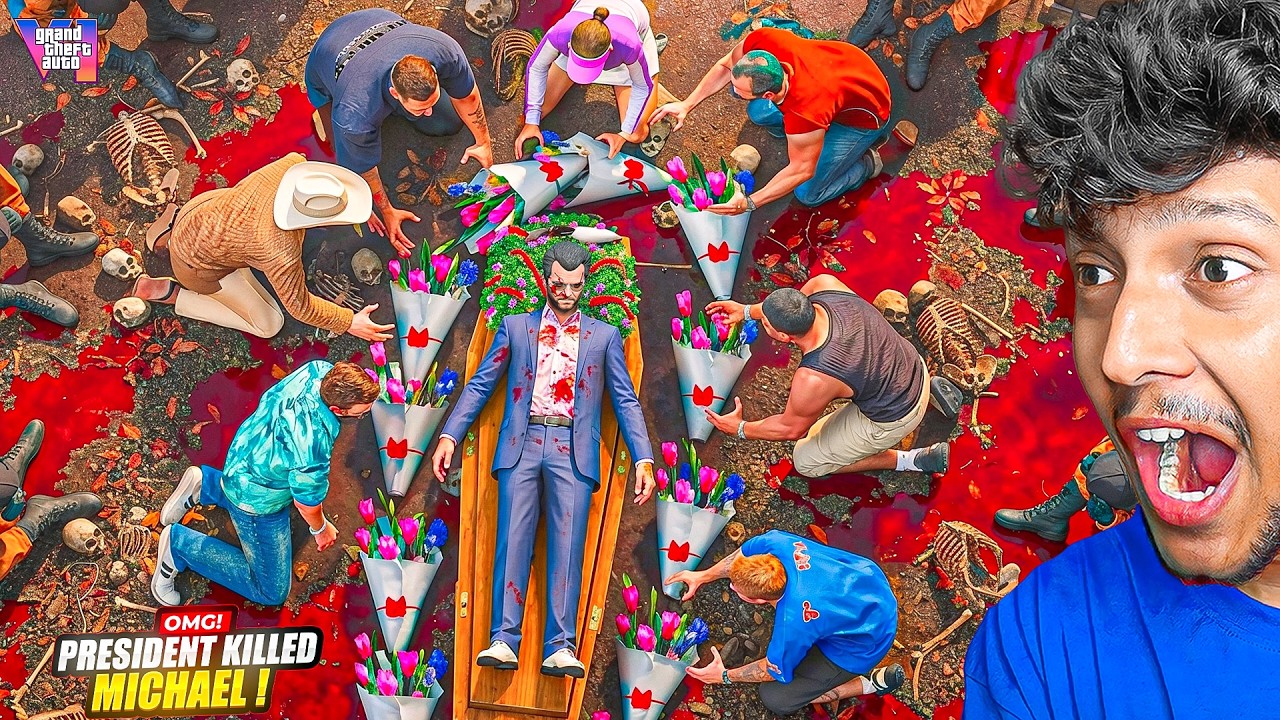 OMG! MICHAEL IS DEAD! 😭 GTA 5 Real Life!