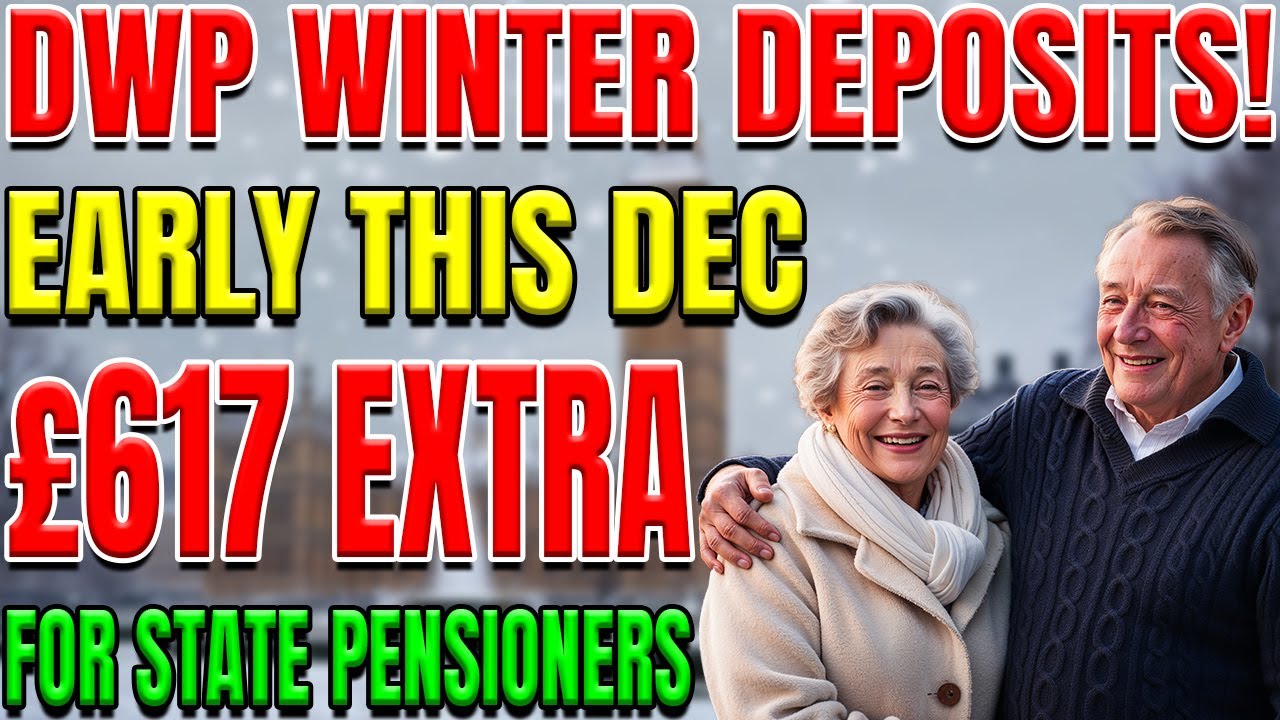 DWP to Deposit &pound;617 Early This December Due to Holiday Schedule &ndash; Important Update for Pensioners!