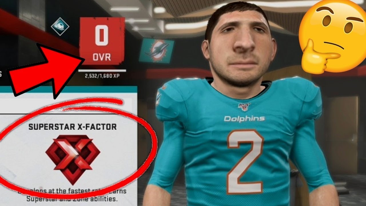 What if a 0 Overall Had a Superstar X-Factor Ability in Madden 20?