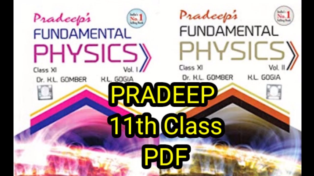 11th Class Pradeep PDF download link pedeep 11th physics download prdeep physics