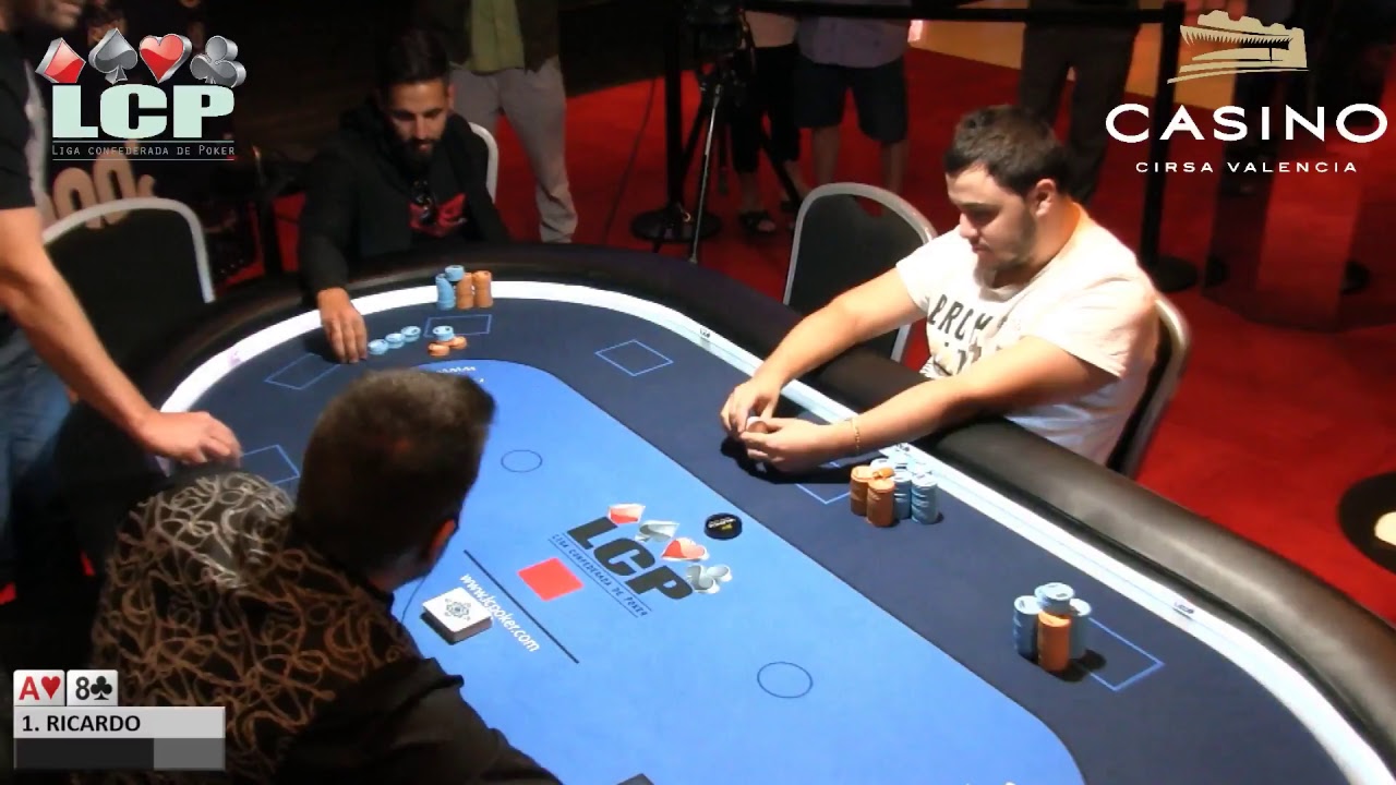 Main Event de la LCP Casino Cirsa Valencia Mesa Final