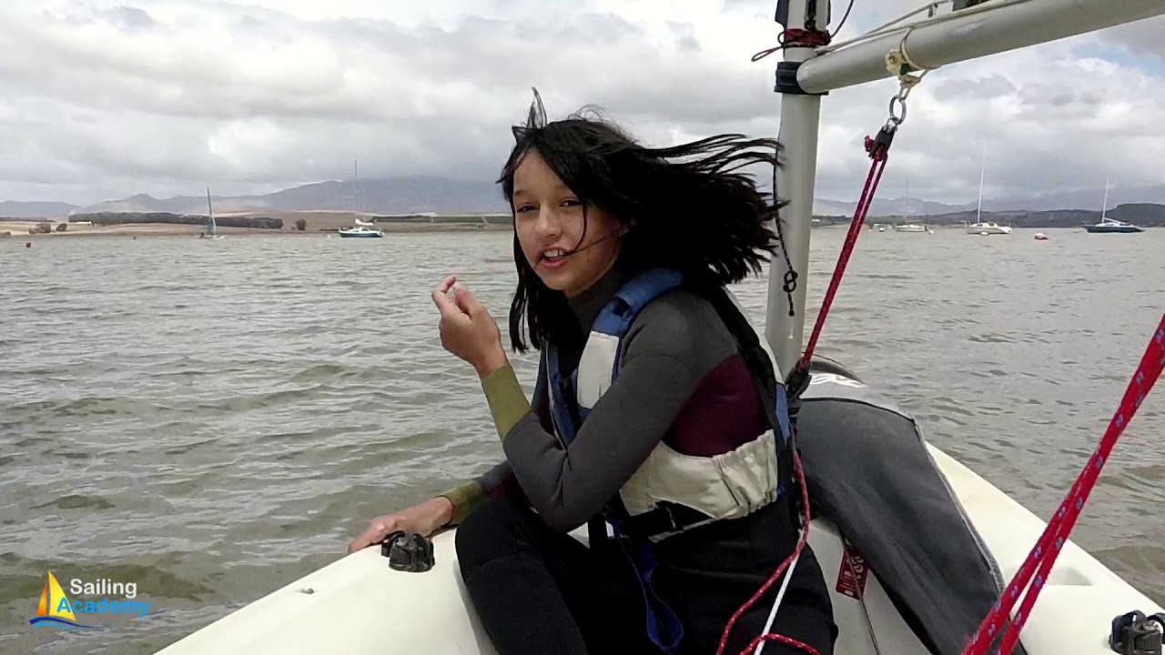 Quyn on a taster sail