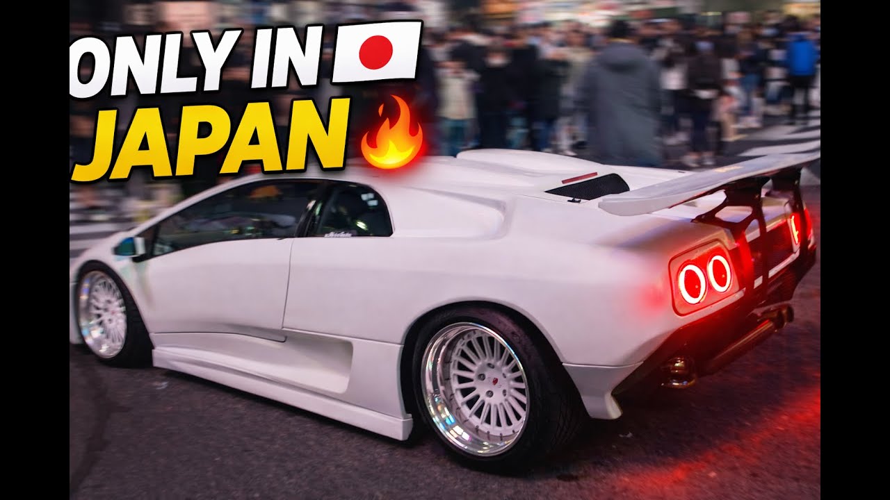 Only in Japan 🇯🇵 Shibuya Car Spotting