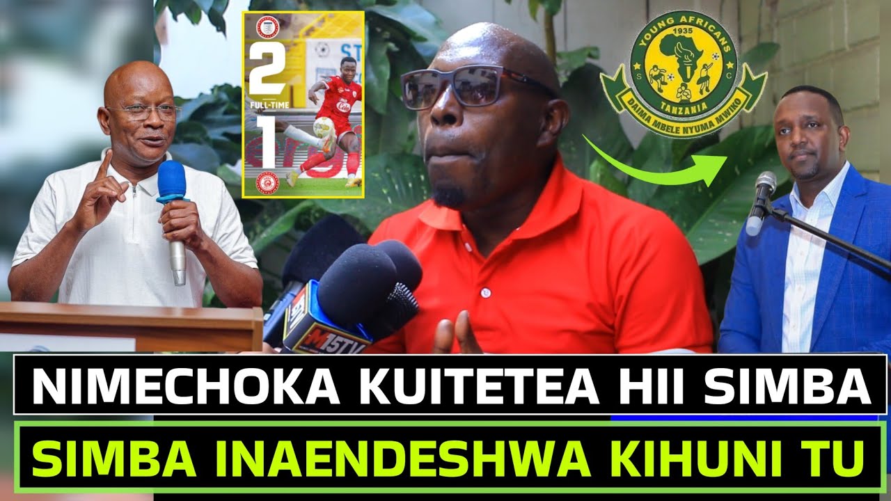 KISUGU:AMCHANA MANGUNGU,  SIMBA INAENDESHWA KIHUNI , SIJAPENDA MANGUNGU ALICHOFANYA ,TUTAFUNGWA SANA