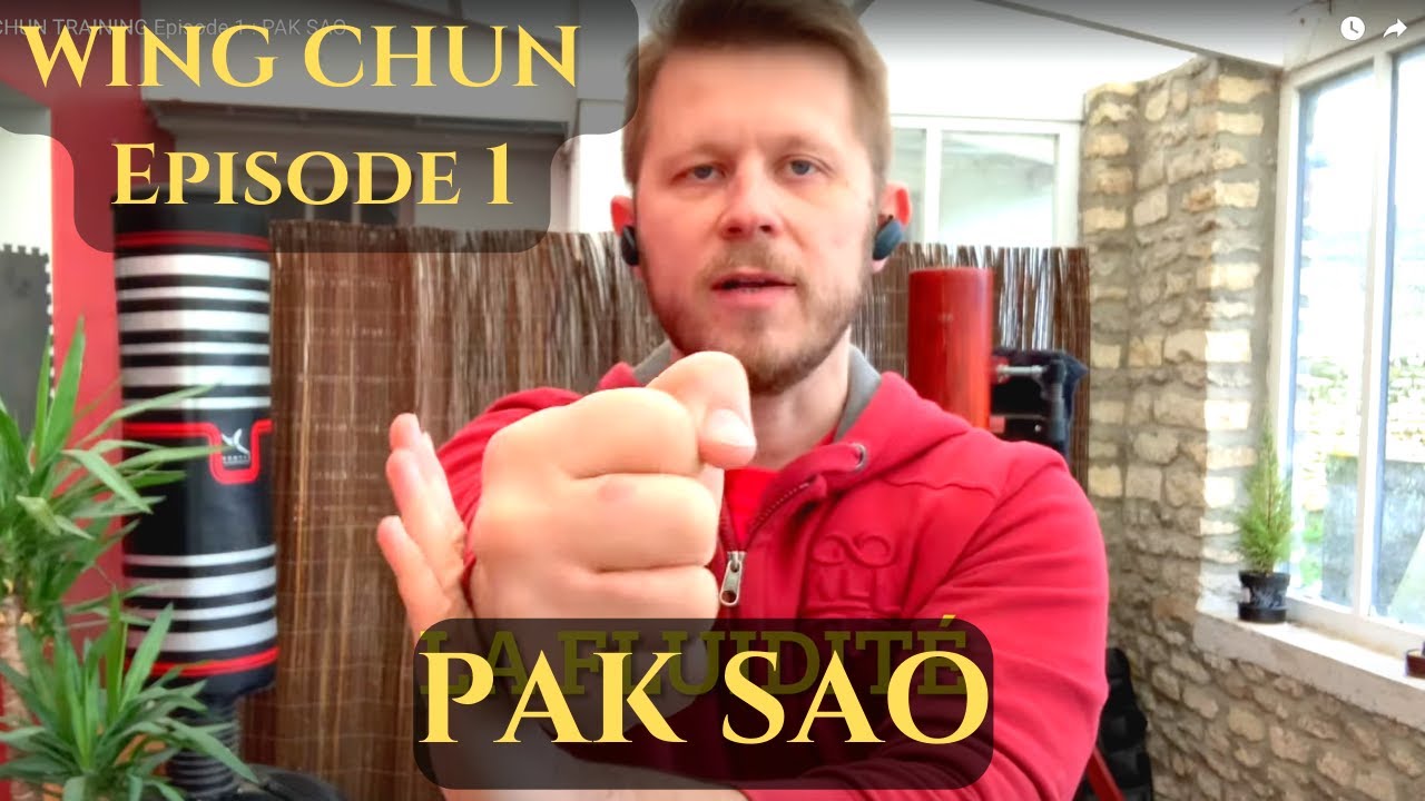 WING CHUN TRAINING Episode 1 : PAK SAO