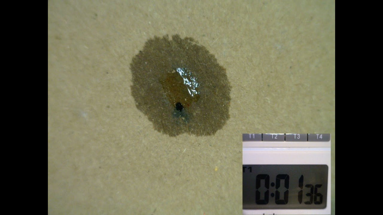 Applied Paper Technology, Inc. - Water Drop Test