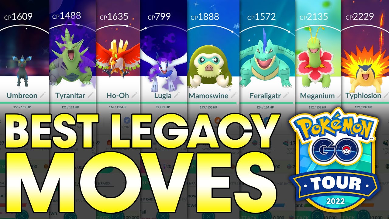Are the *JOHTO TOUR LEGACY MOVES* Good in POKEMON GO?!