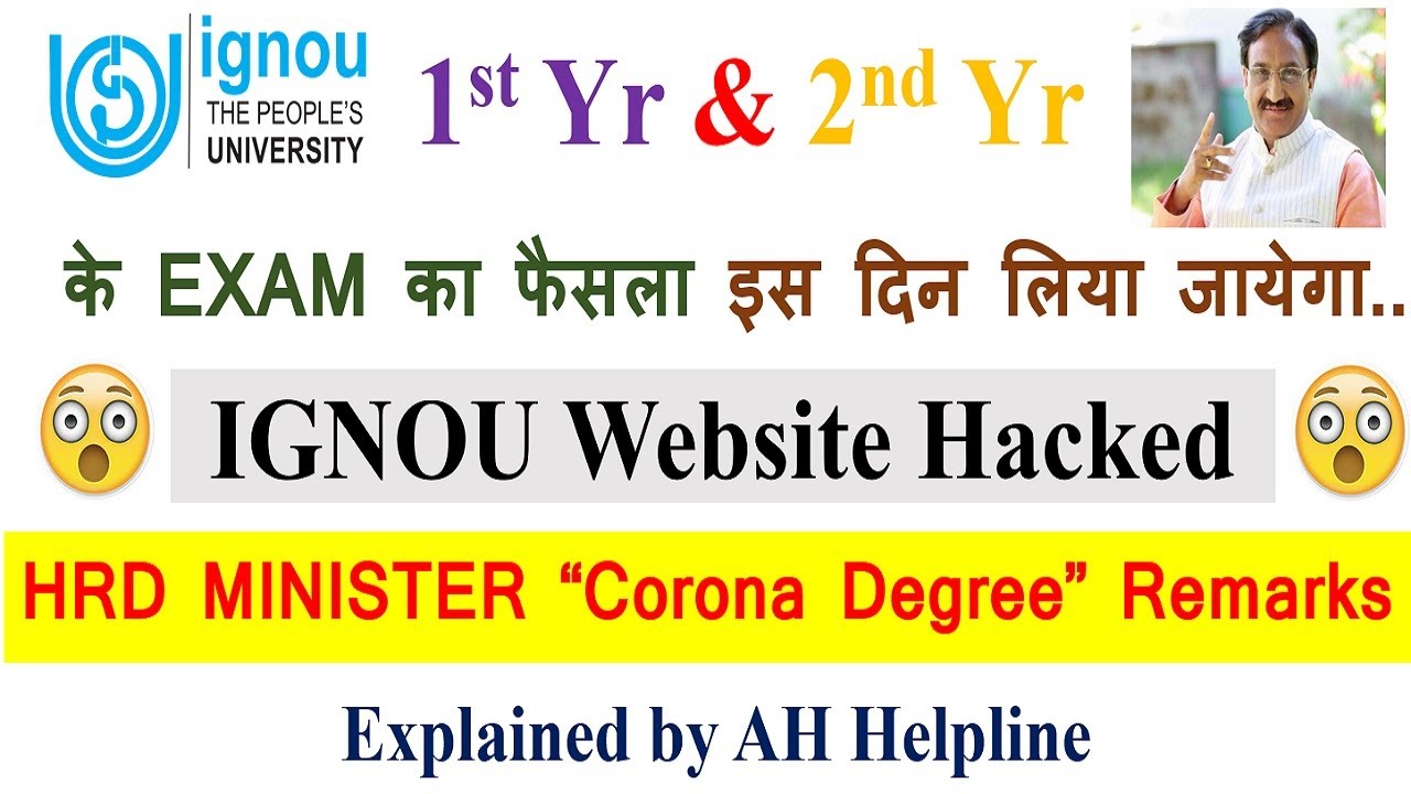IGNOU WEBSITE HACKED TODAY |