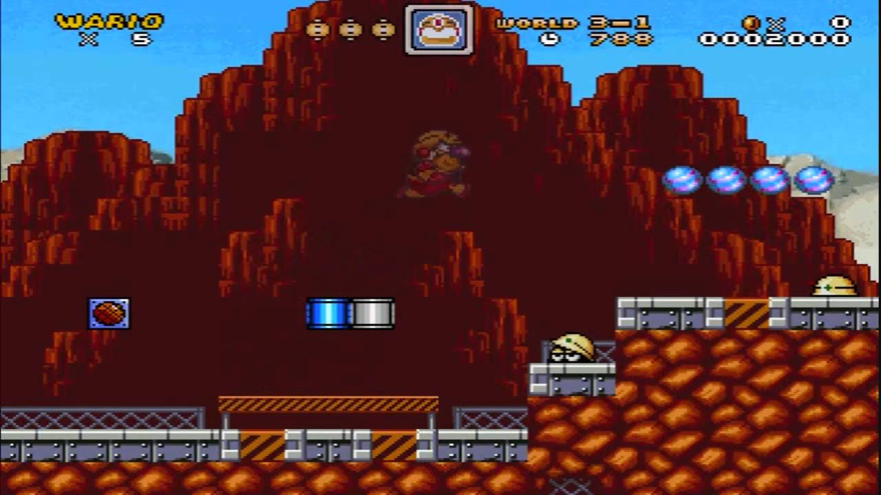 Mushroom Kingdom Fusion: Guts Man Wario Vs. Guts Man's Ass (HD Widescreen Test)