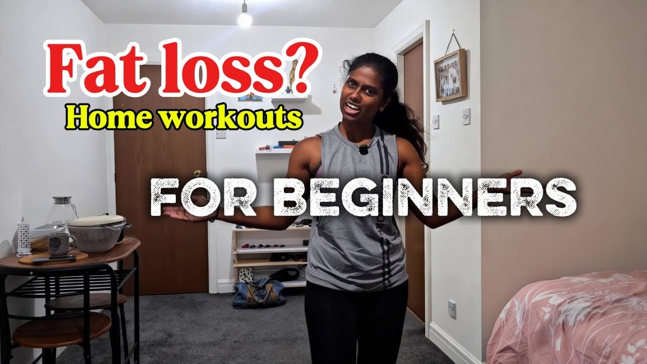 Home Workout for beginners 💪🏻🙌🏻 Fat loss| no equipment | simple workout 