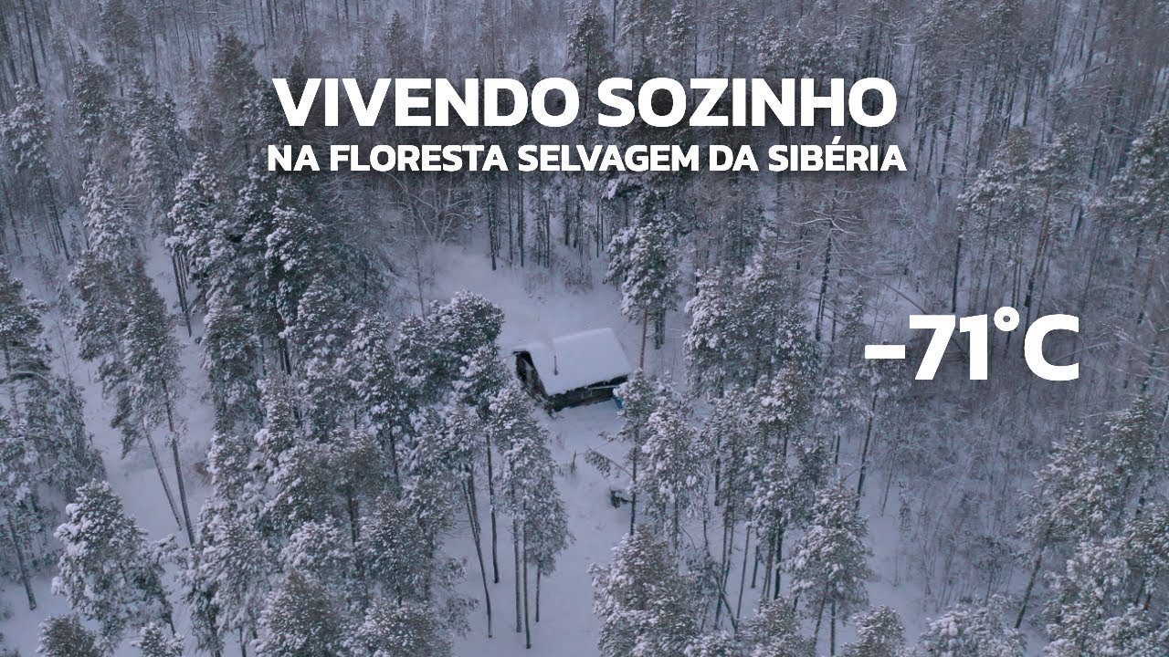 Vivendo Sozinho na Floresta Selvagem da Sibéria por 20 anos | -71°C, Yakutia