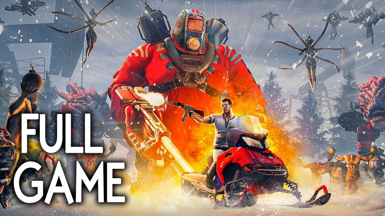 Serious Sam Siberian Mayhem - FULL GAME Walkthrough Gameplay No Commentary