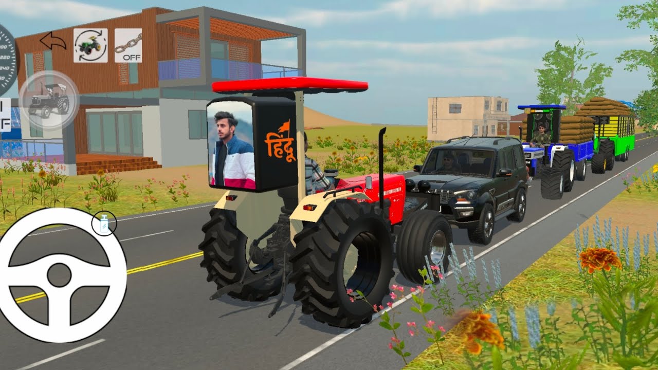 look ho to Swaraj Tractor🚜 Jaisi gaming video #tractor #viral 