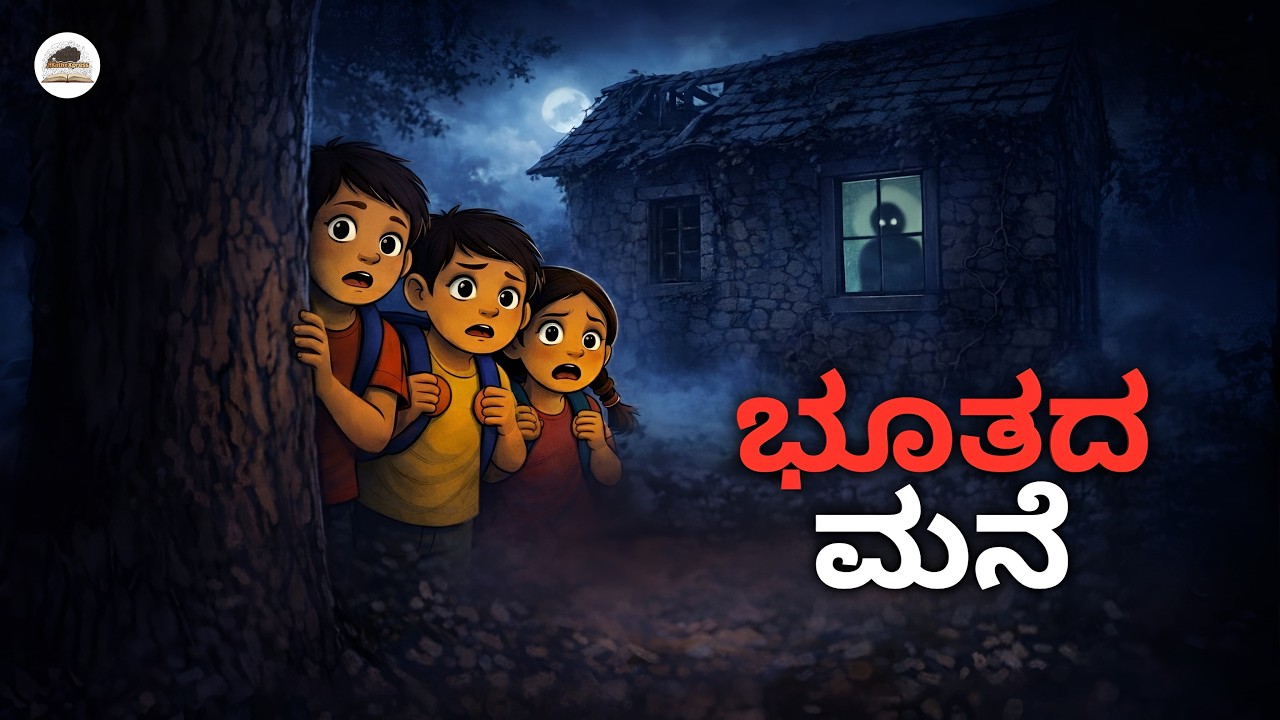 👻 ಭೂತದ ಮನೆ | Do Ghosts Really Exist? 🤔 | Kannada Story | KatheXpress 🚂📖