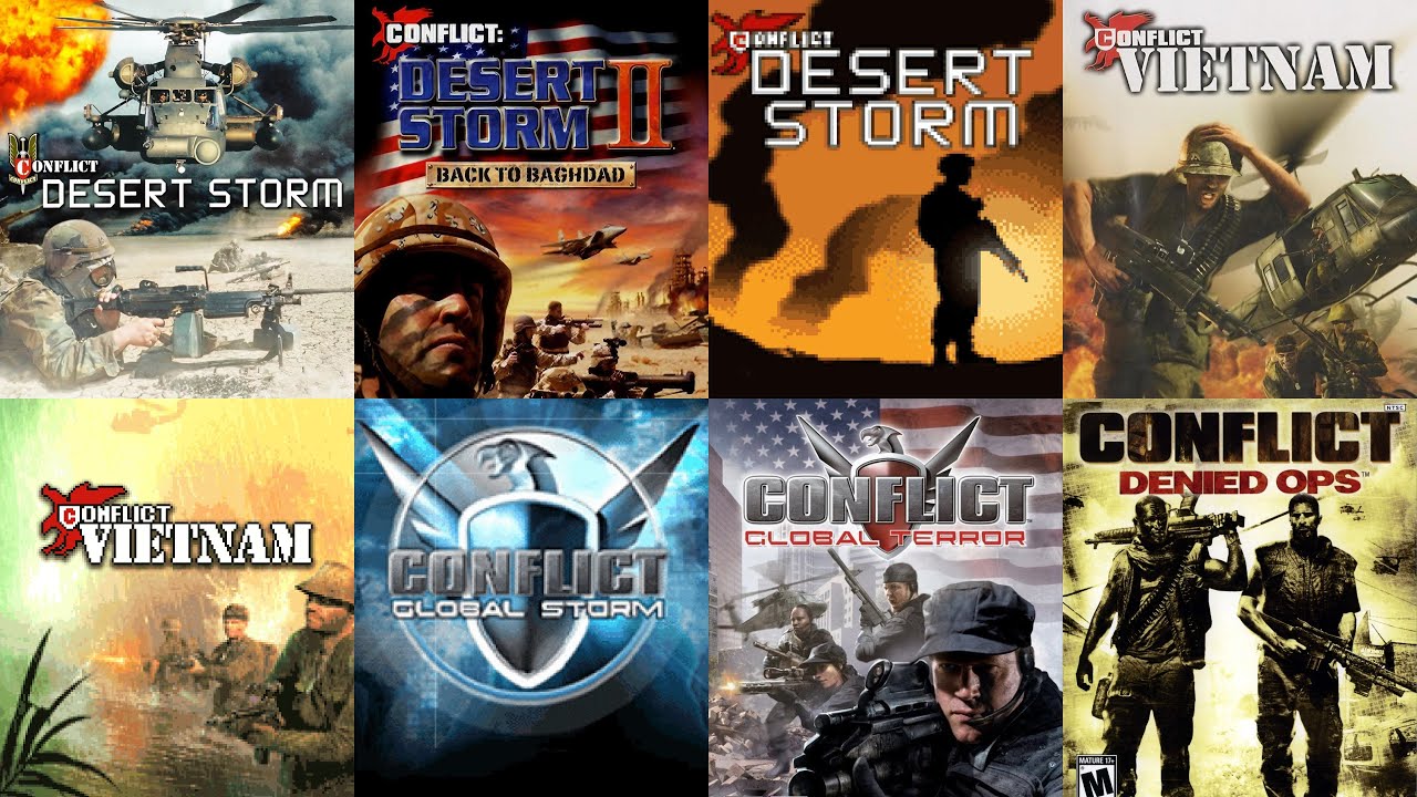Evolution Of Conflict Games [2002-2008]