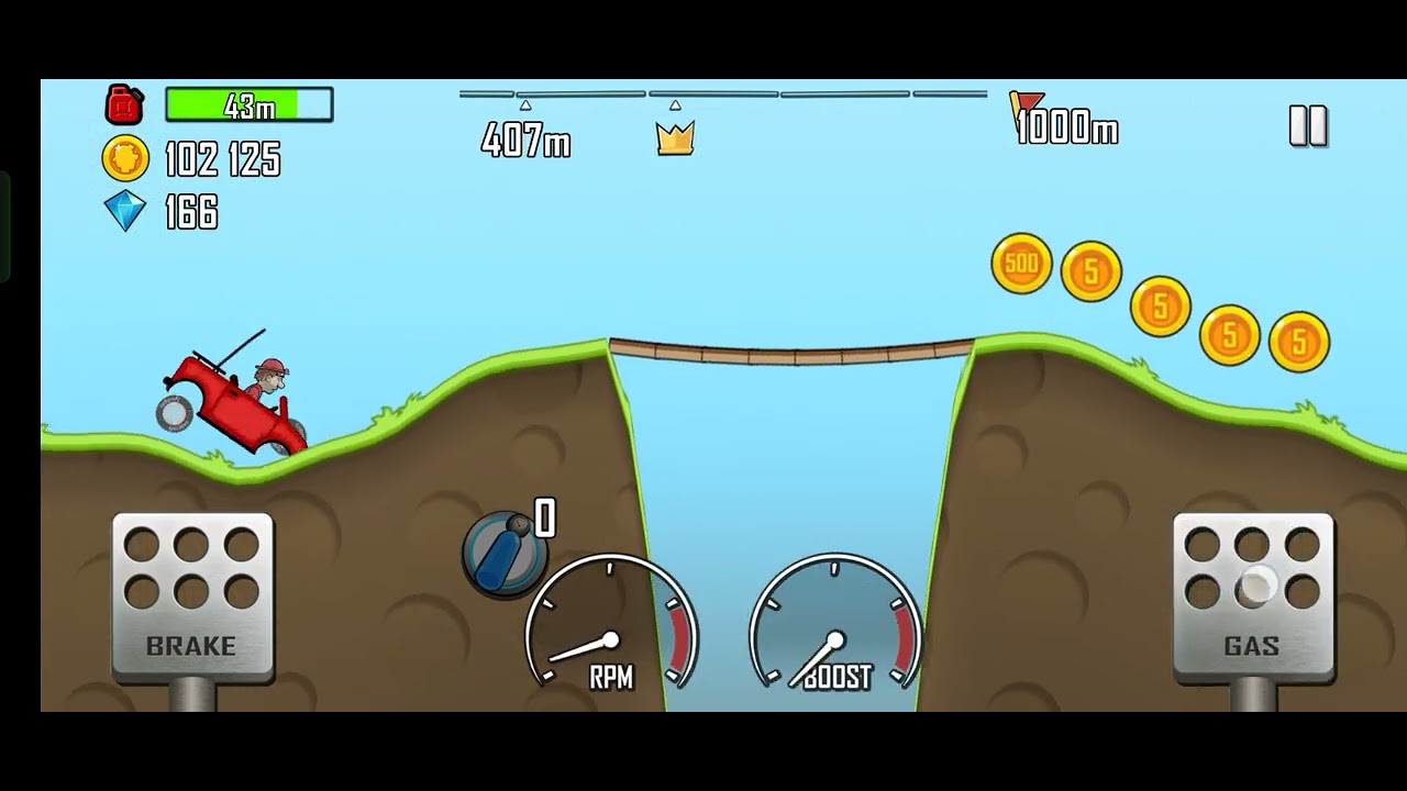 Hill calling racing game play 😄