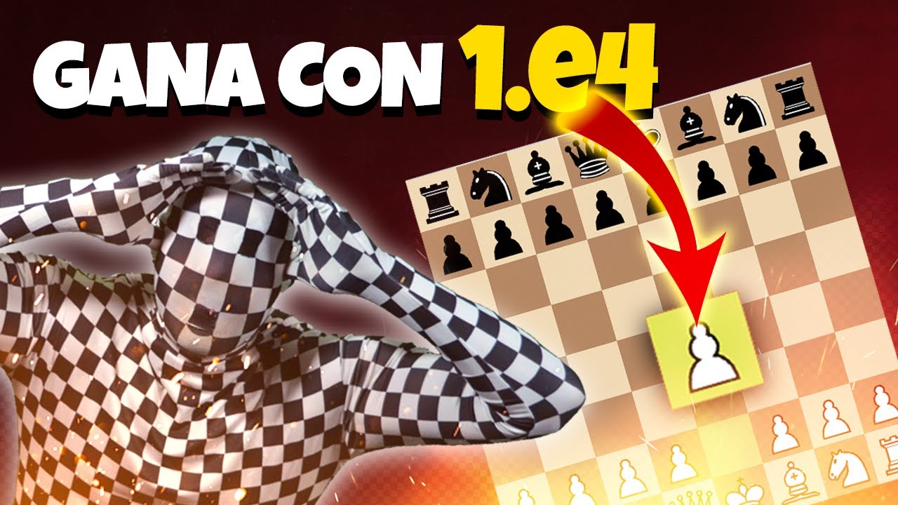 IDEAS y PLANES CLAVE de 1.e4 con BLANCAS *Apertura de Ajedrez para Principiantes*