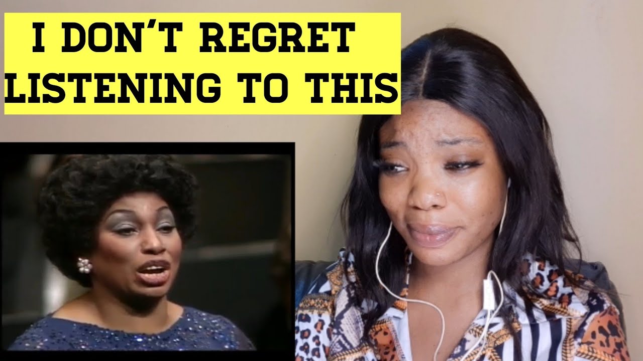 FIRST TIME HEARING. LEONTYNE PRICE: PACE PACE MIO DIO (REACTION)